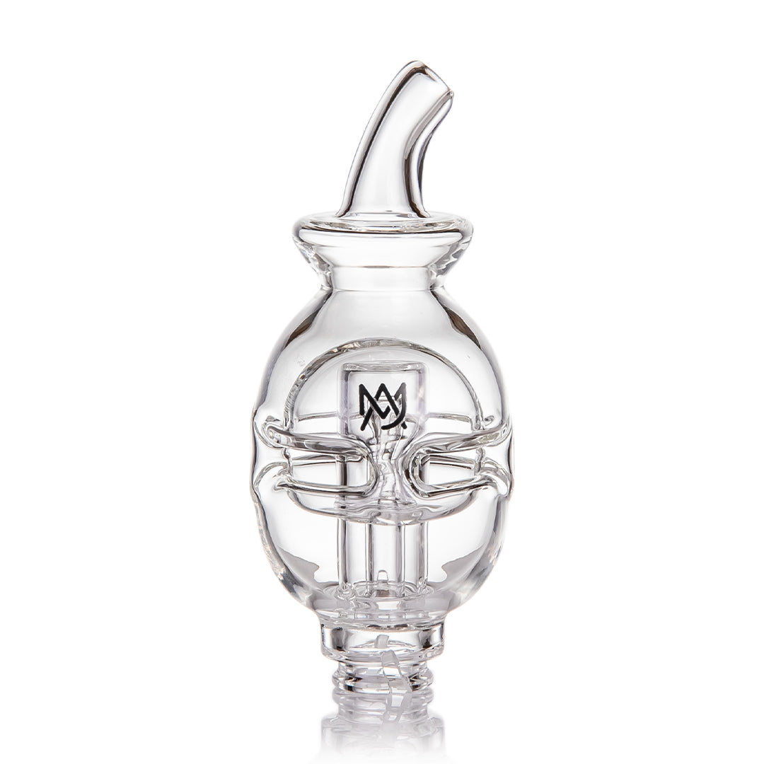 MJ Arsenal Fab Egg Puffco Pivot Top borosilicate glass attachment