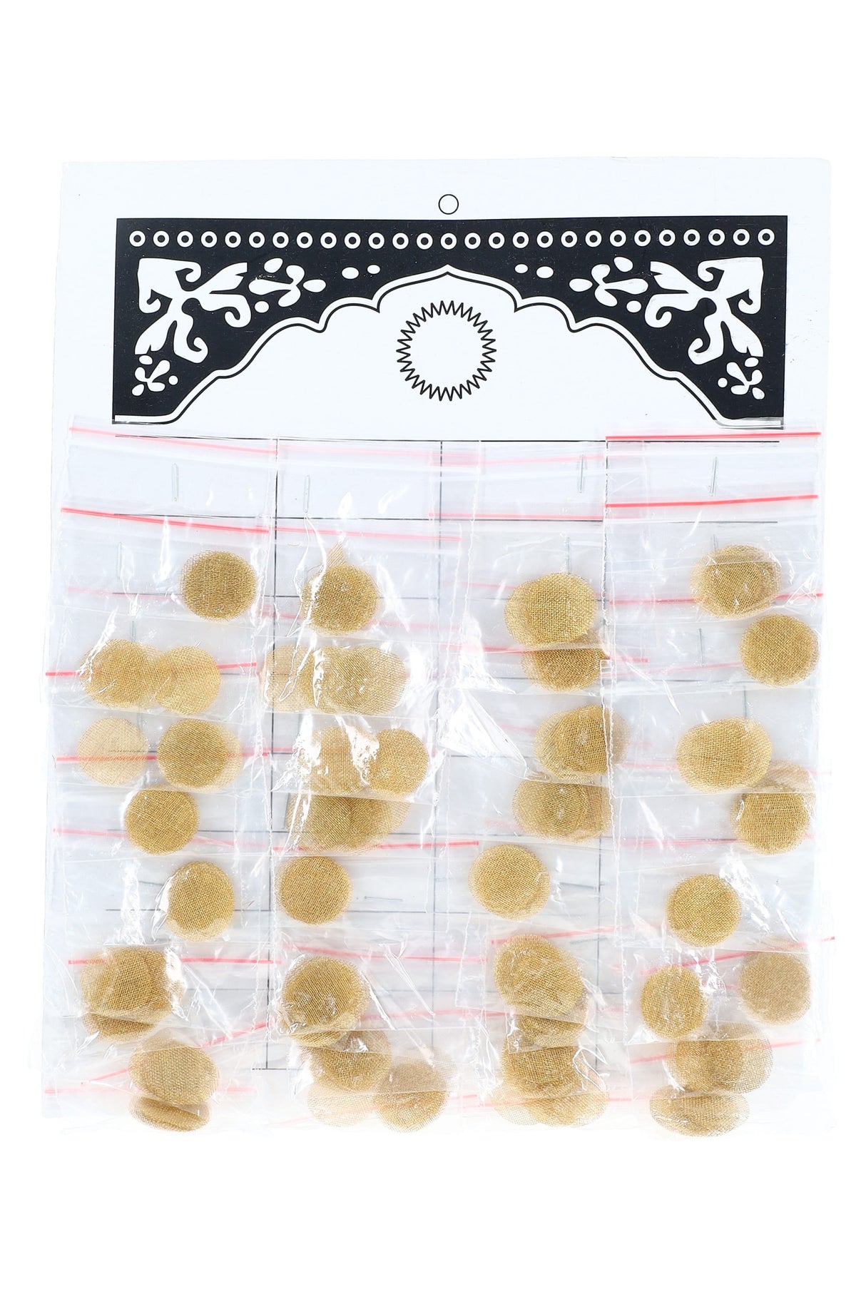 Brass Pipe Screens – 36-Pack Display – 5/Pack (180 Total)