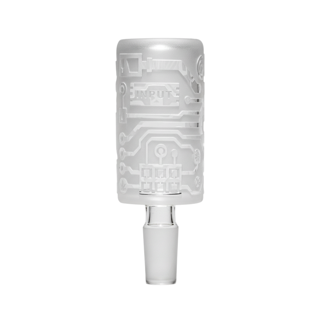 Circuitboard Clear Long Bowl