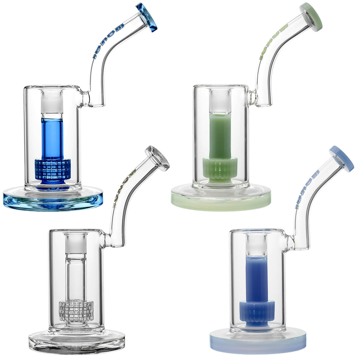 Borotech 8.5'' Matrix Perc Upright Bubbler