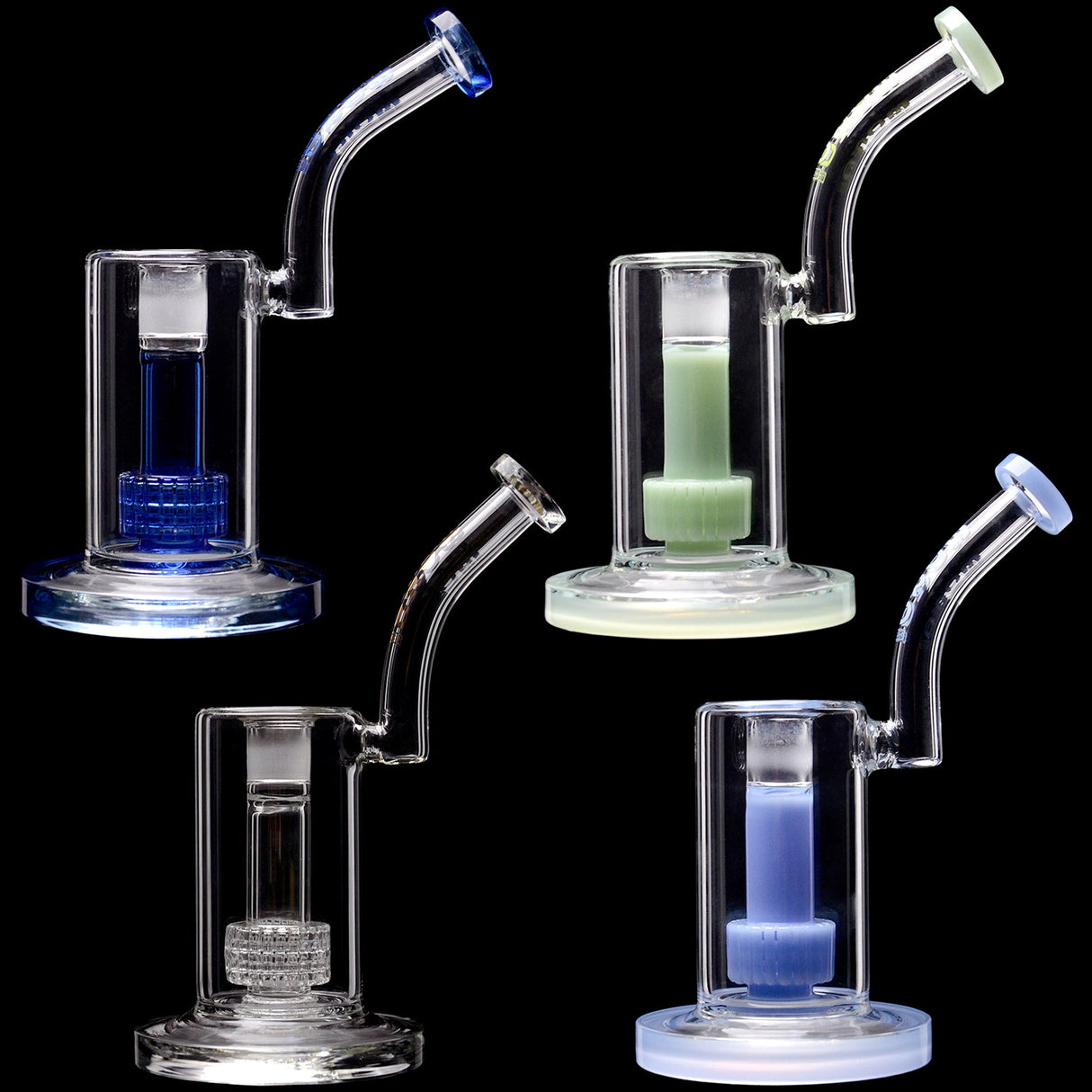 Borotech 8.5'' Matrix Perc Upright Bubbler