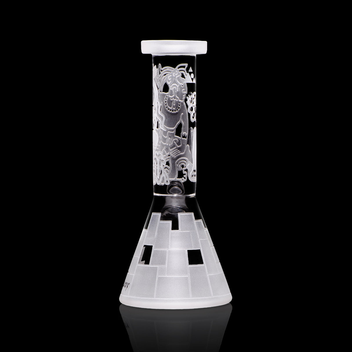 Maya Fort 7.5" Clear Mini Beaker Bong