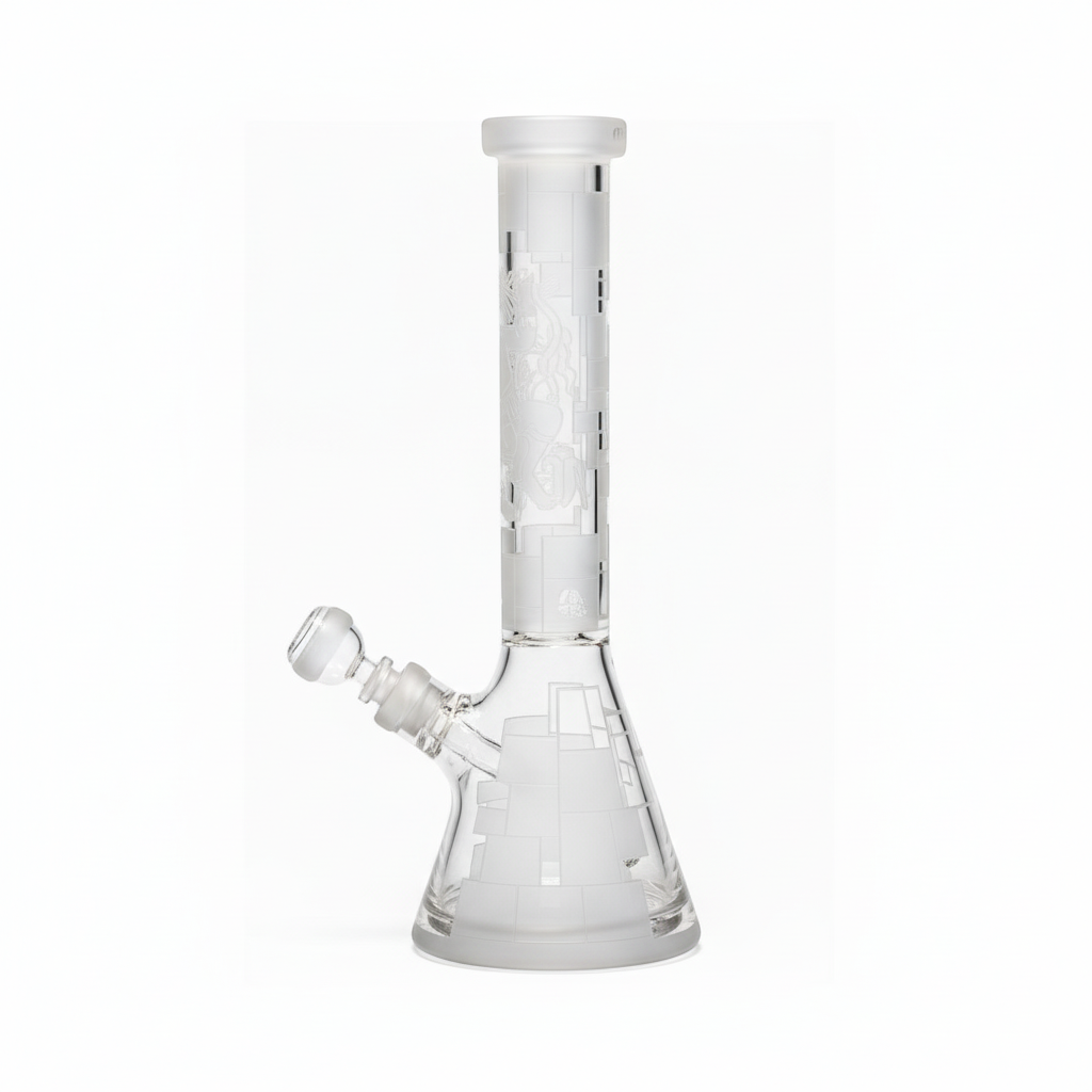 Maya Fort 15" Clear Beaker Bong
