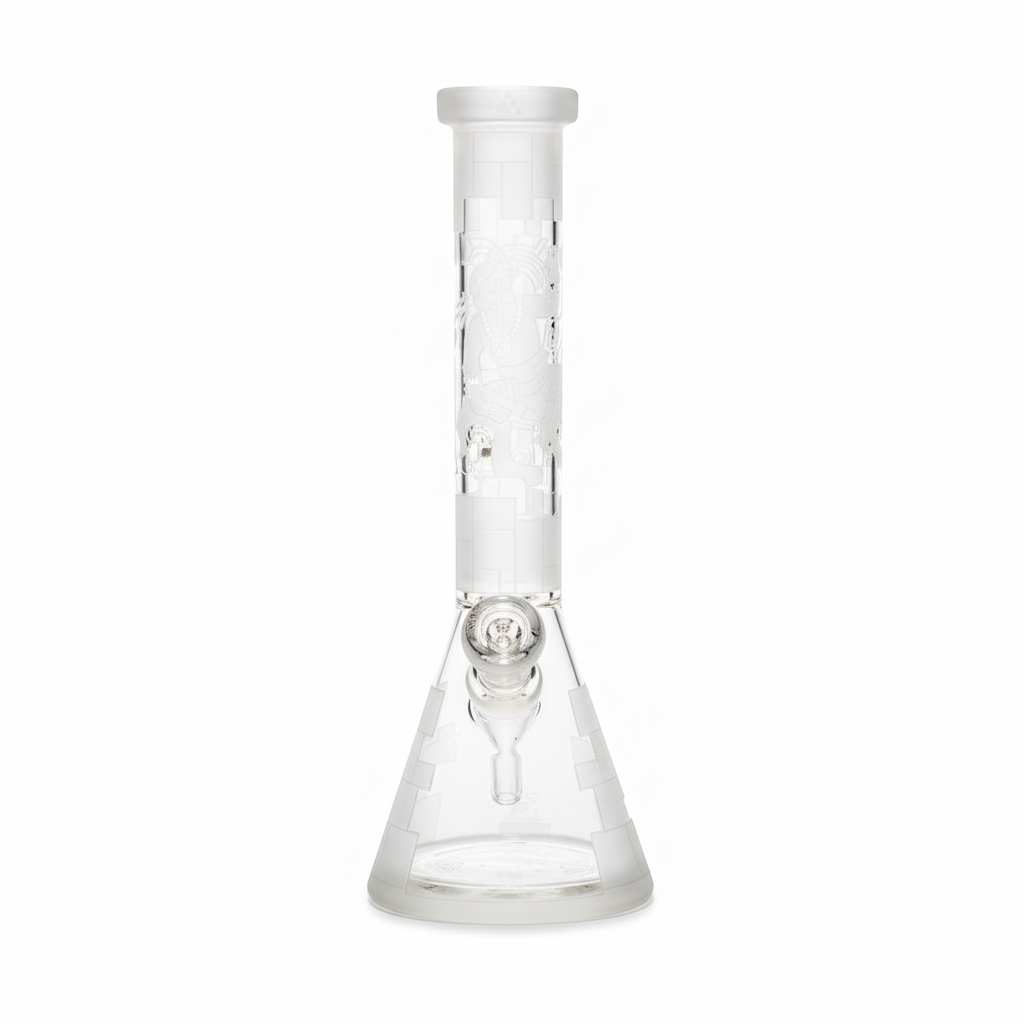 Maya Fort 15" Clear Beaker Bong