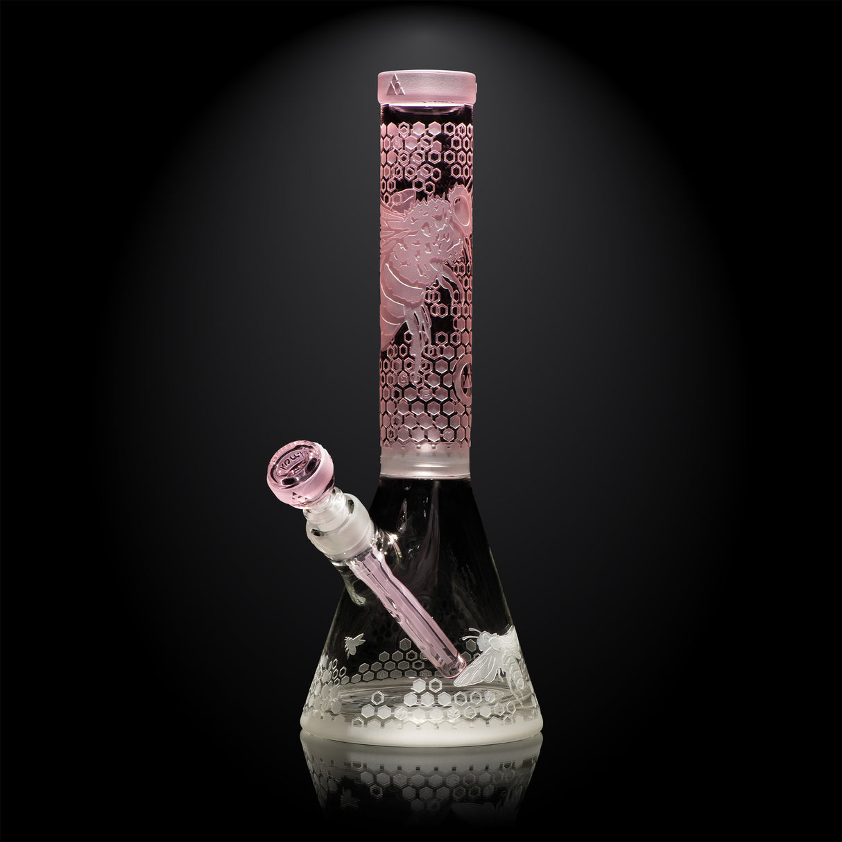 Bee Hive 14" Beaker Bong