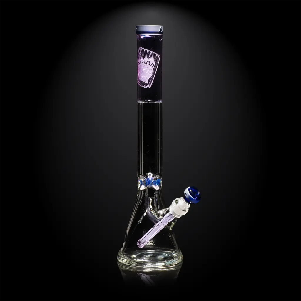 Cursed Saint Card 16" Beaker Bong