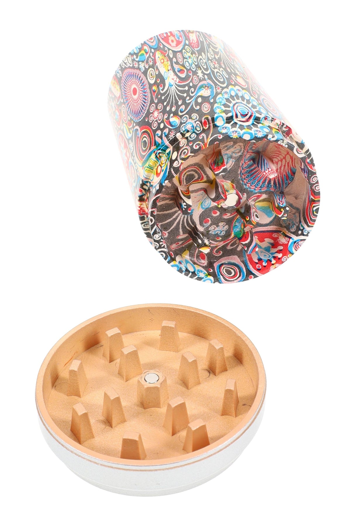 Plastic Soda Can 2-in-1 Bong & Grinder “Pop-Top Perk” – 4½″ – Assorted