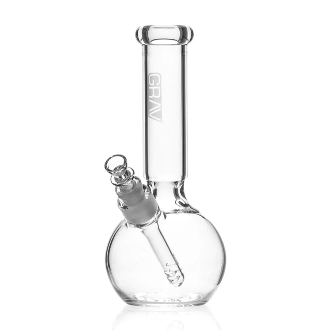 GRAV Round Base bong with removable downstem and cup bowl