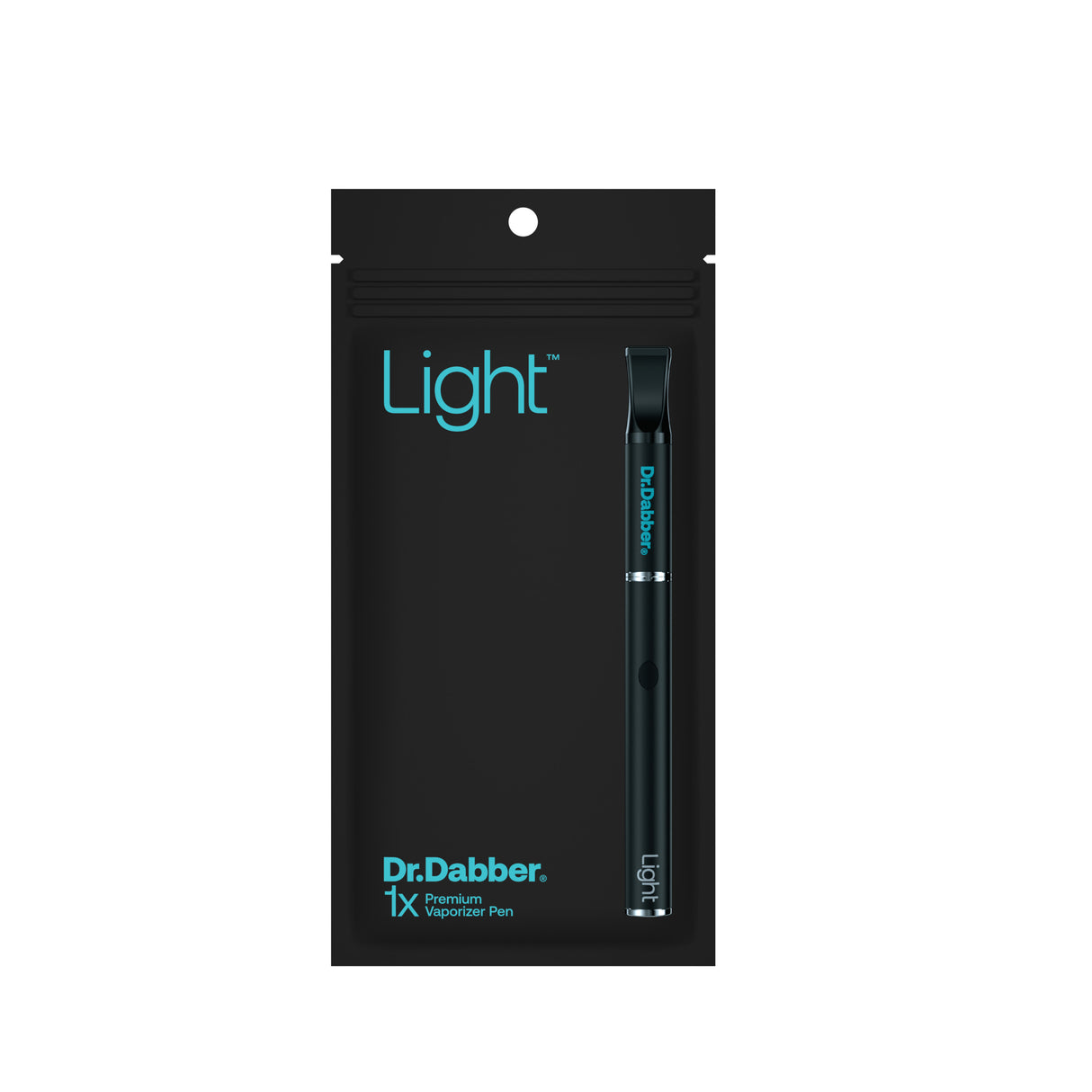 Dr.Dabber Light™ Vaporizer Kit displayed in packaging, sleek design for portability
