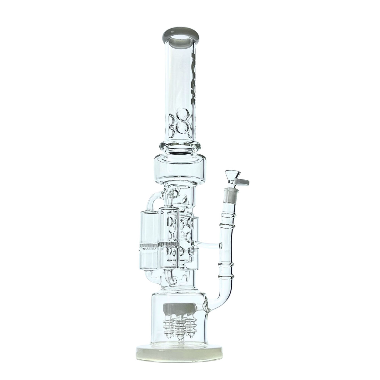 Rock Glass 20" Orbital Infinity Bong