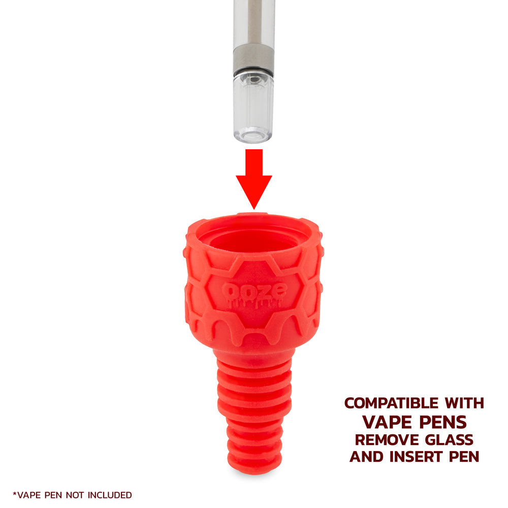 Ooze Ozone 4-in-1 Hybrid Silicone & Glass Water Pipe
