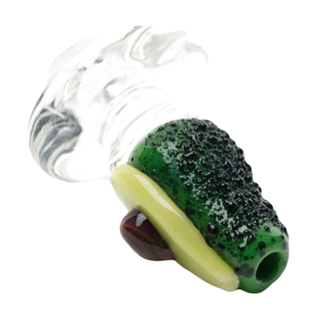 Empire Glassworks Avocadope Puffco Peak Glass Carb Cap for Dab Rigs, Front View