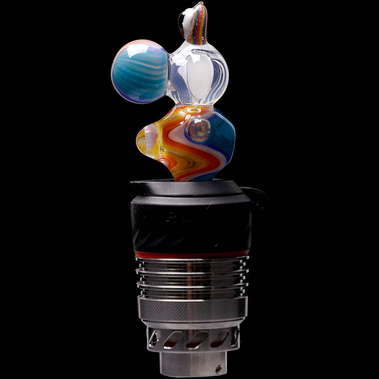 Rupert's Drop Dino Puffco Proxy Glass Ball Cap