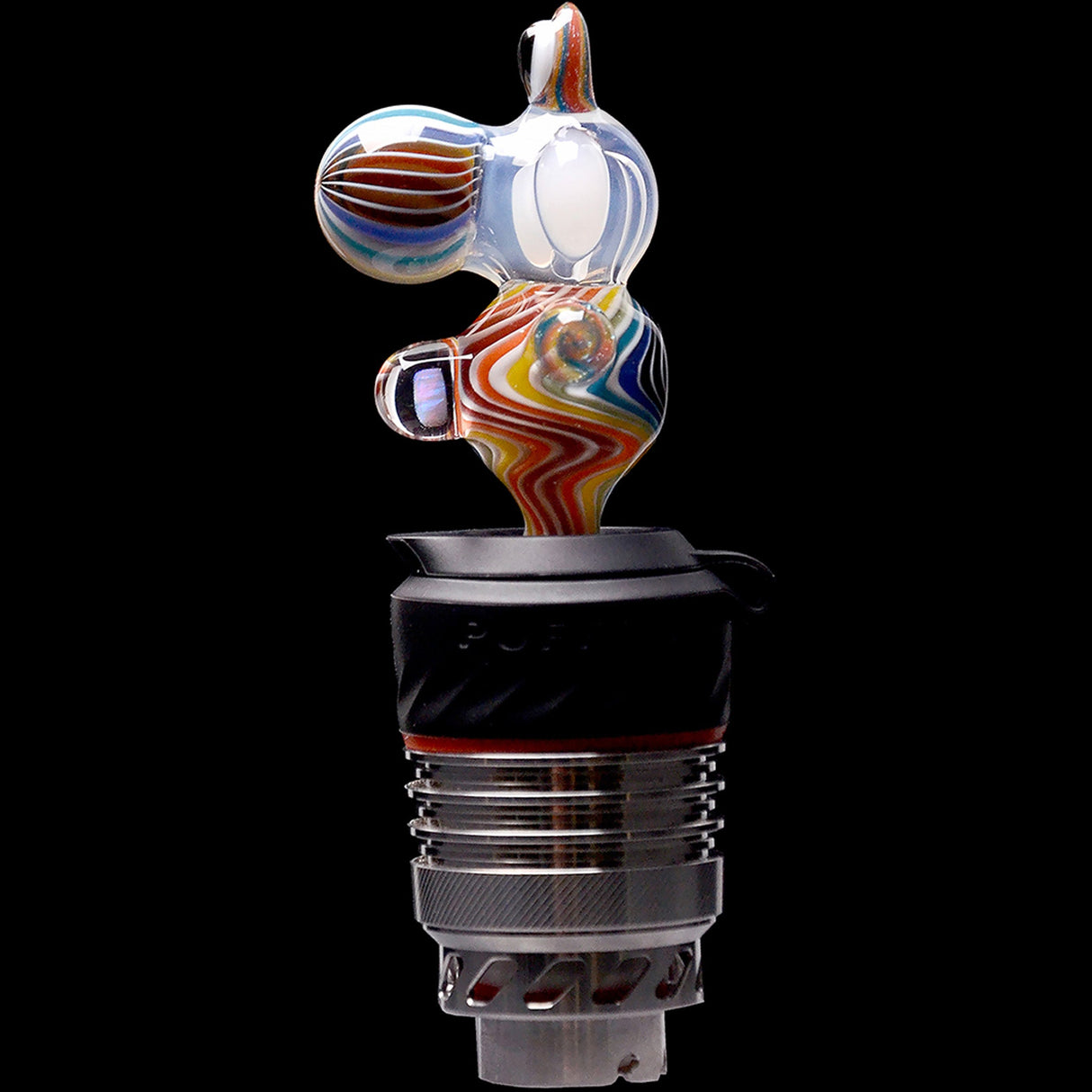 Rupert's Drop Dino Puffco Proxy Glass Ball Cap