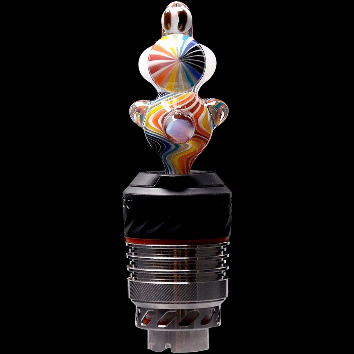 Rupert's Drop Dino Puffco Proxy Glass Ball Cap