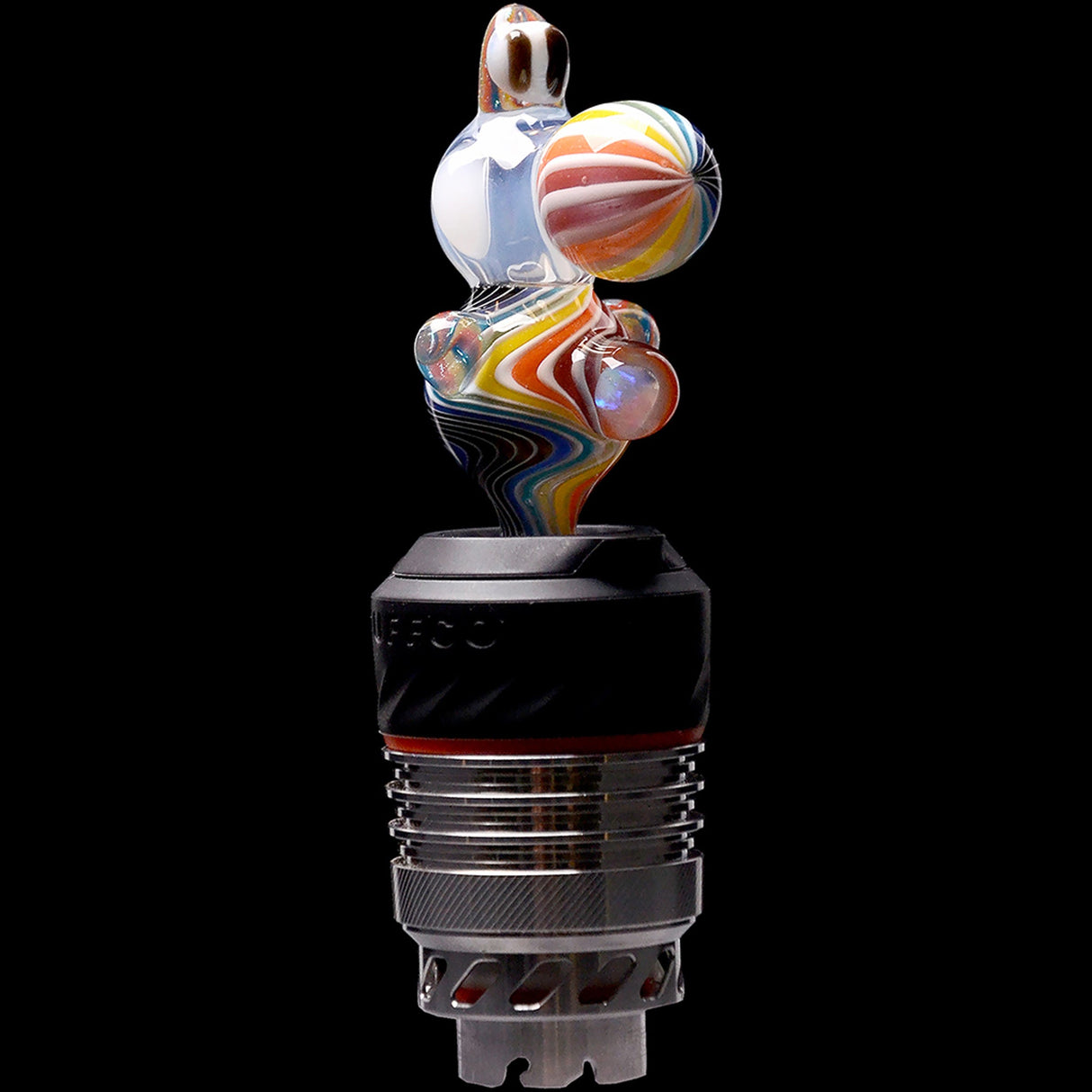 Rupert's Drop Dino Puffco Proxy Glass Ball Cap