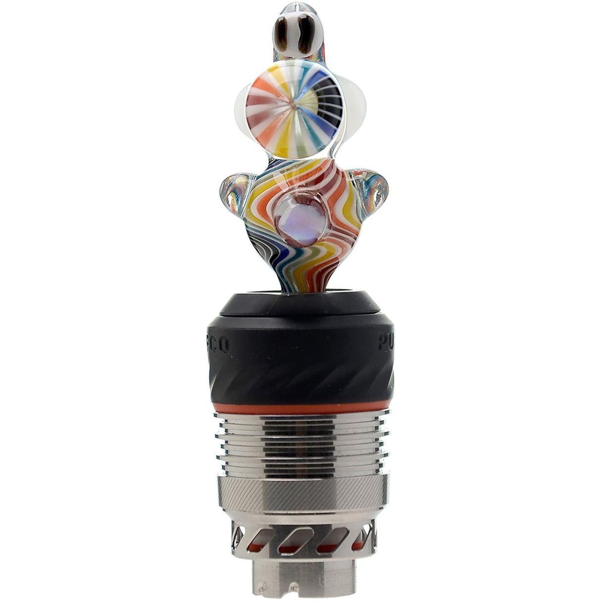 Rupert's Drop Dino Puffco Proxy Glass Ball Cap