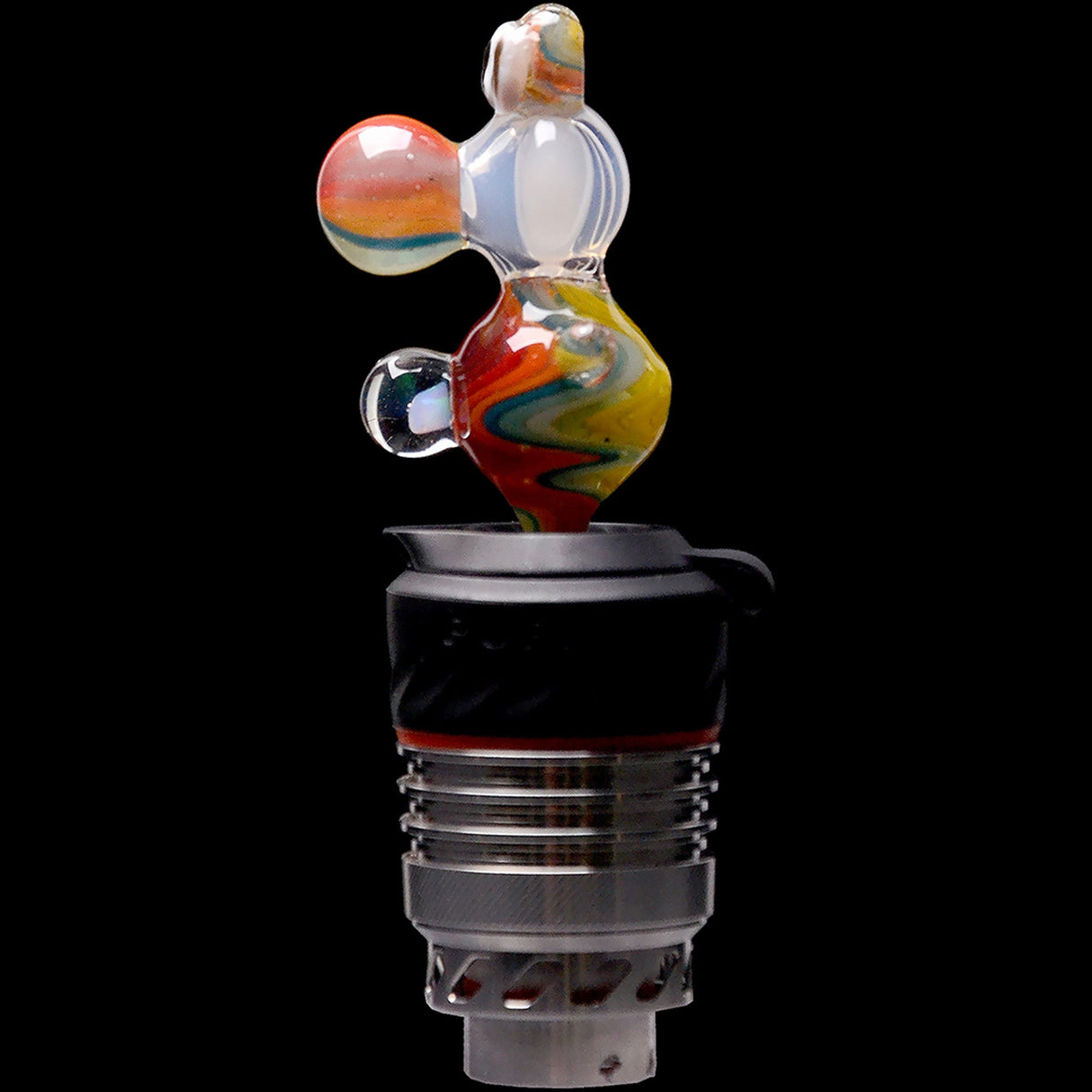 Rupert's Drop Dino Puffco Proxy Glass Ball Cap