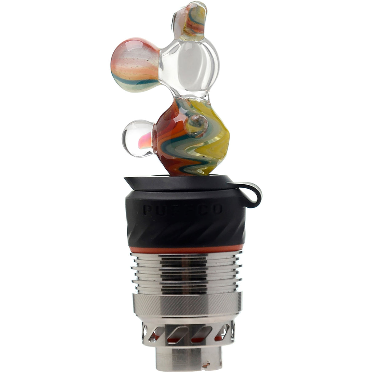 Rupert's Drop Dino Puffco Proxy Glass Ball Cap