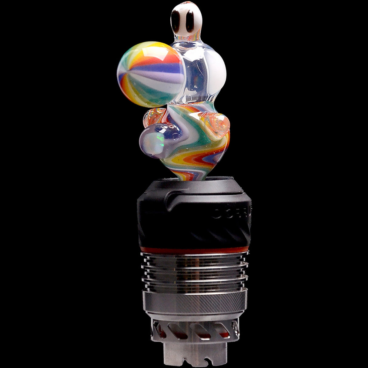 Rupert's Drop Dino Puffco Proxy Glass Ball Cap