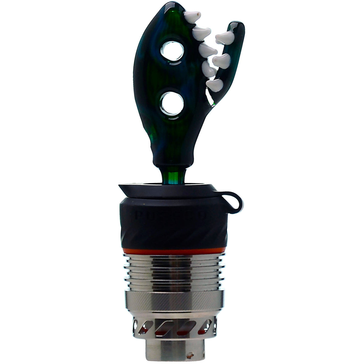 Rupert's Drop Piranha Puffco Proxy Glass Ball Cap