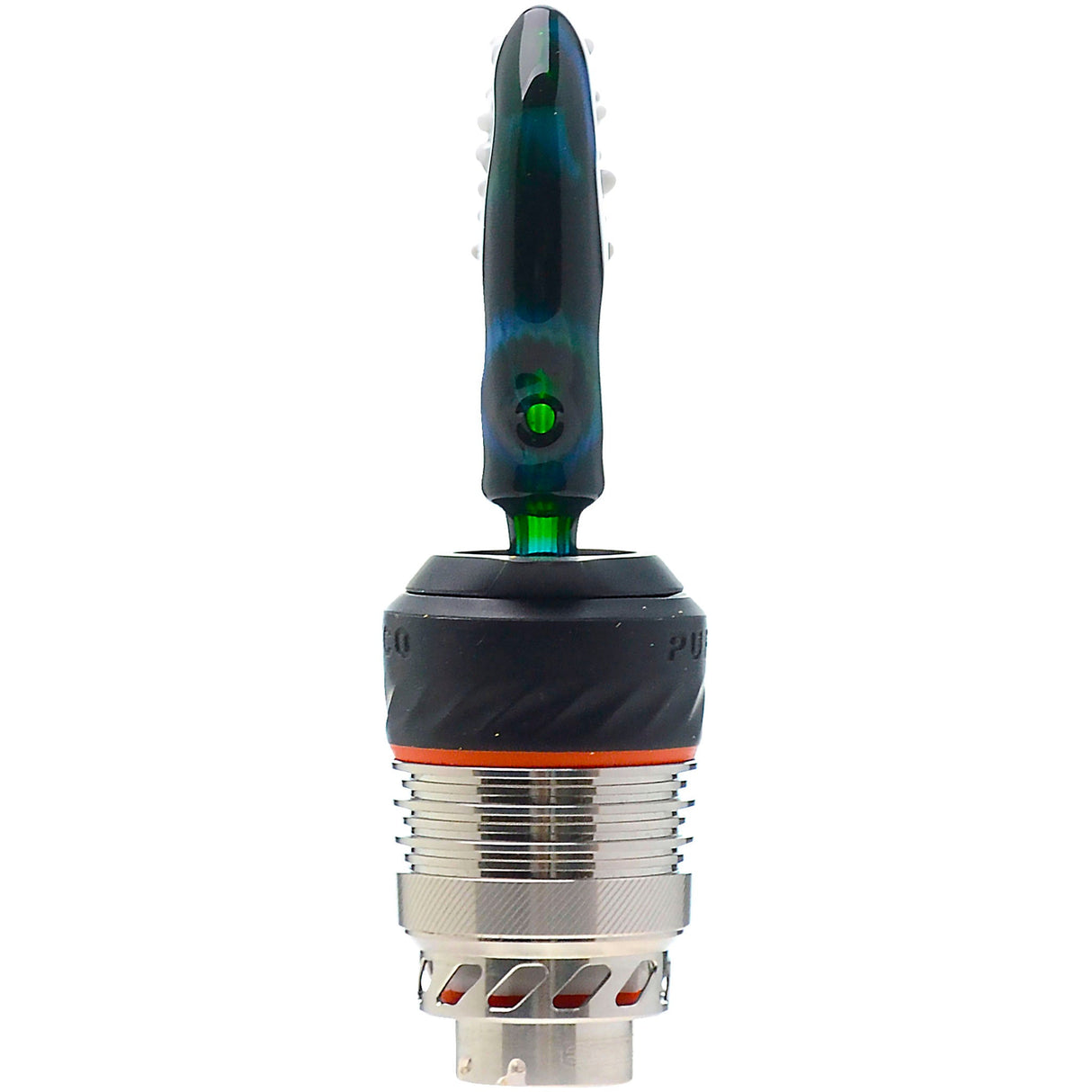Rupert's Drop Piranha Puffco Proxy Glass Ball Cap