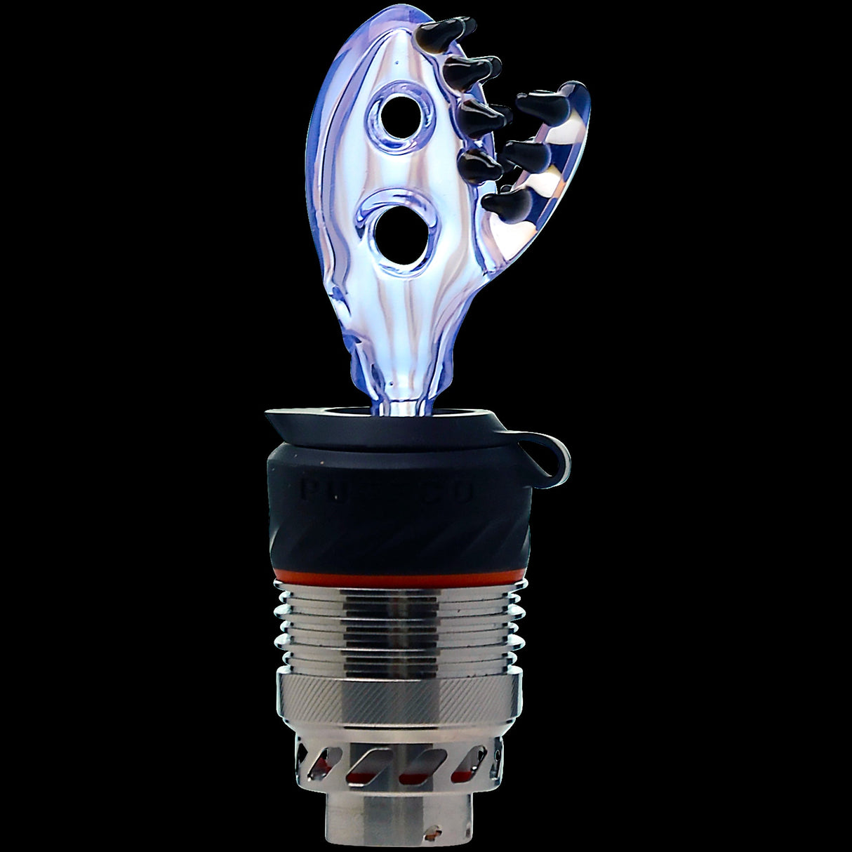 Rupert's Drop Piranha Puffco Proxy Glass Ball Cap