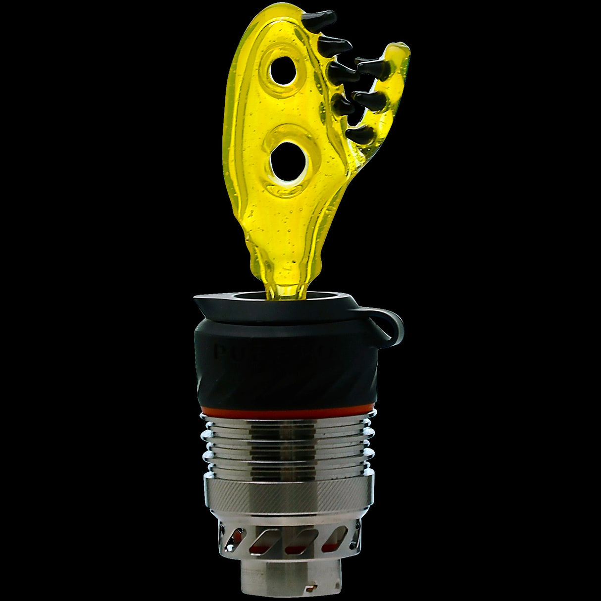 Rupert's Drop Piranha Puffco Proxy Glass Ball Cap