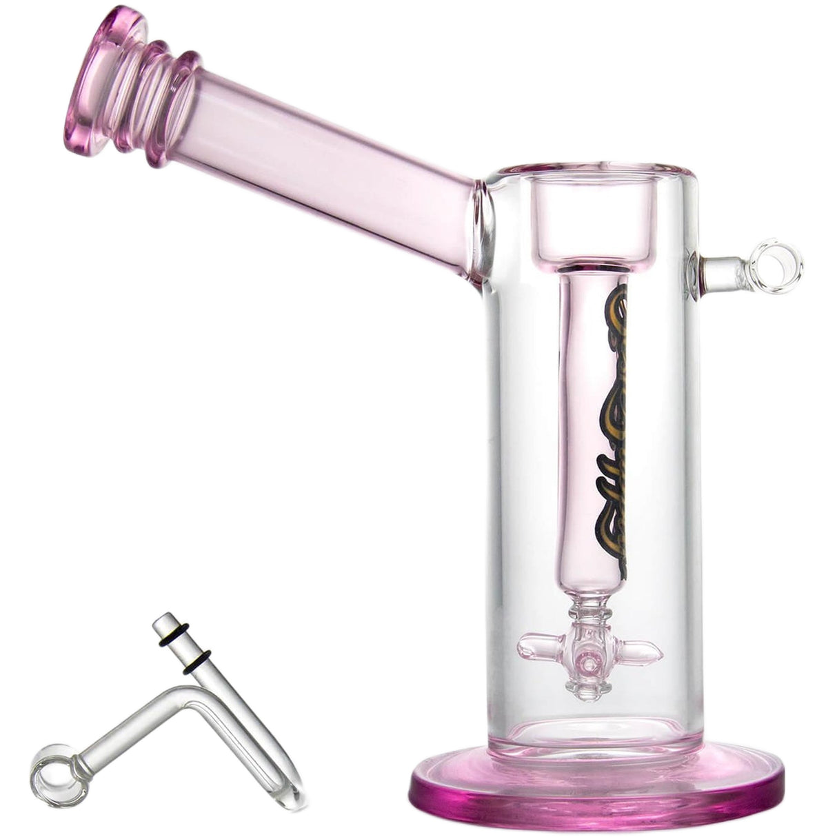 PILOT DIARY Hephaestus Compact Swing Arm Dab Rig w/ Propeller Perc - 6"