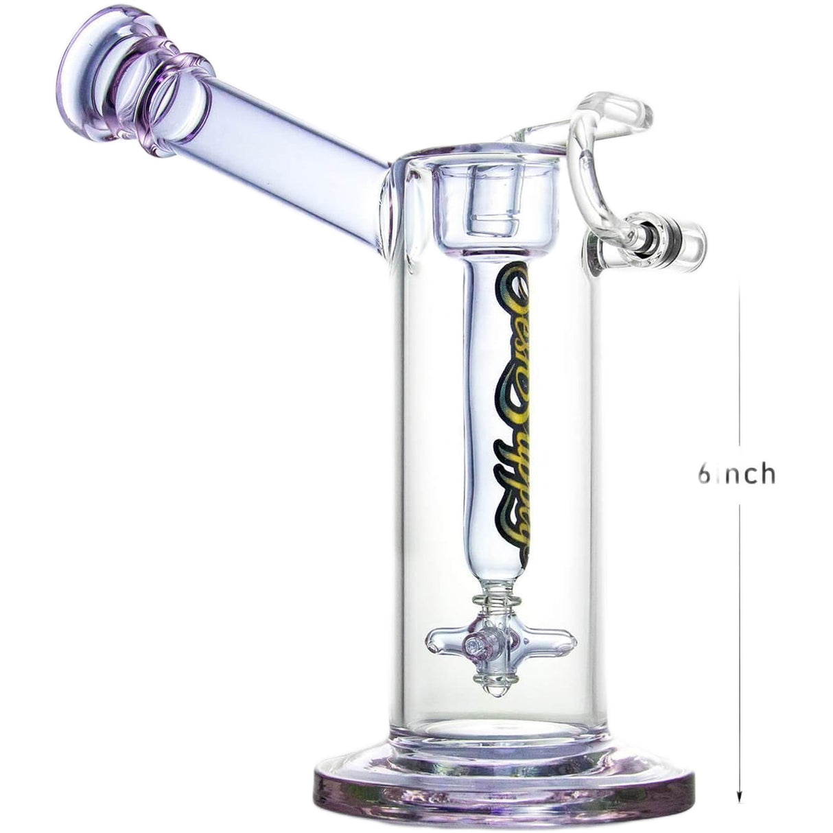 PILOT DIARY Hephaestus Compact Swing Arm Dab Rig w/ Propeller Perc - 6"