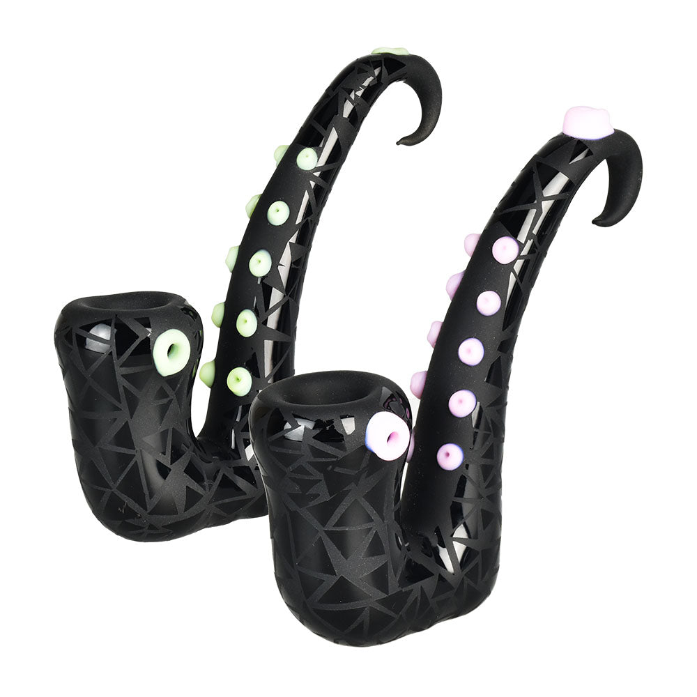 Triangle Tentacle Sherlock Pipe - 4"/ Colors Vary
