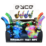 Eyce Oraflex Silicone Sherlock Pipes in assorted colors displayed in a box, durable and portable