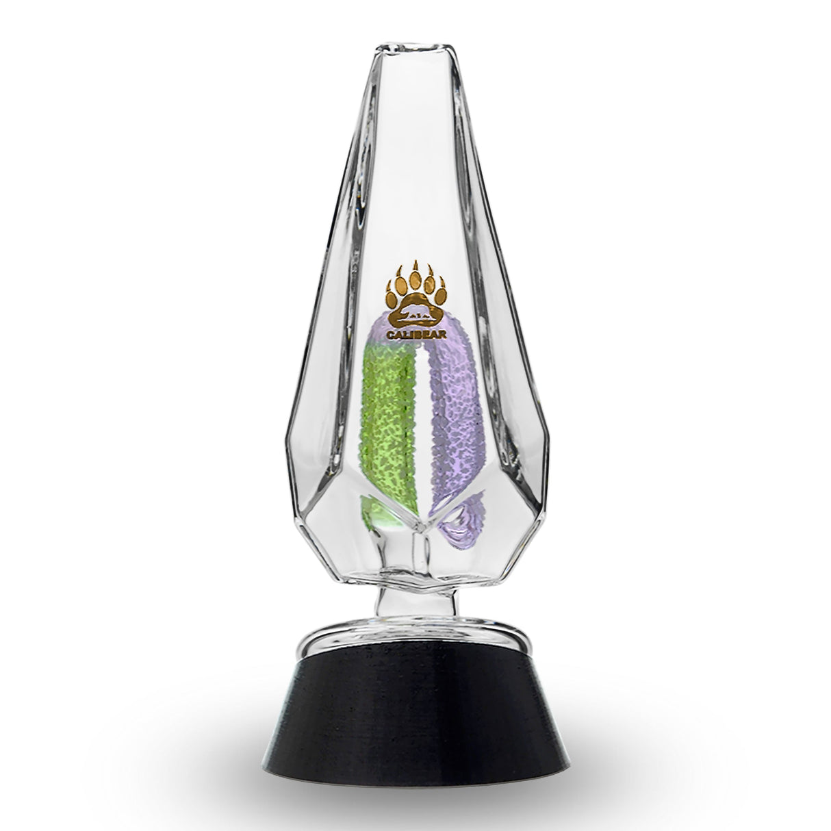 CaliBear Crystal Arch Puffco Peak Glass Attachment