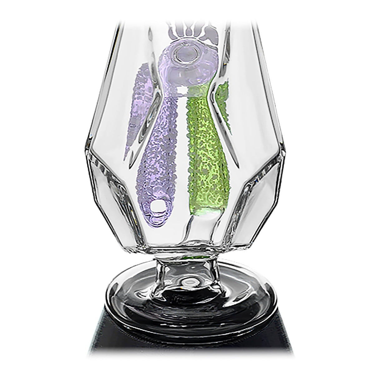 CaliBear Crystal Arch Puffco Peak Glass Attachment