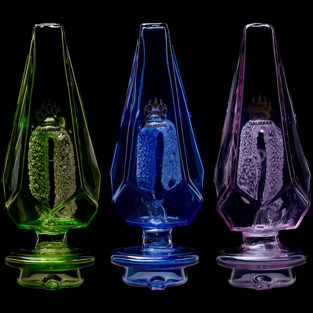 Calibear Colored Glass Crystal Arch Focus V Carta Attachment