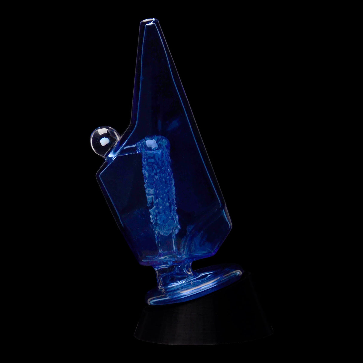 CaliBear Colored Glass Crystal Arch Puffco Peak Glass Attachment