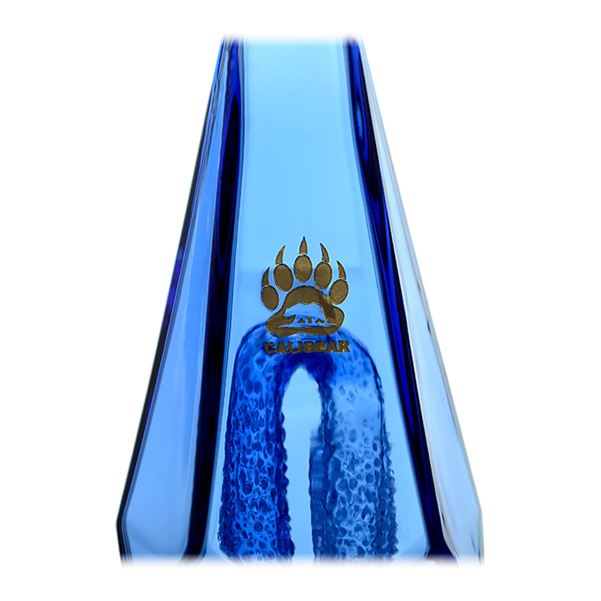 CaliBear Colored Glass Crystal Arch Puffco Peak Glass Attachment