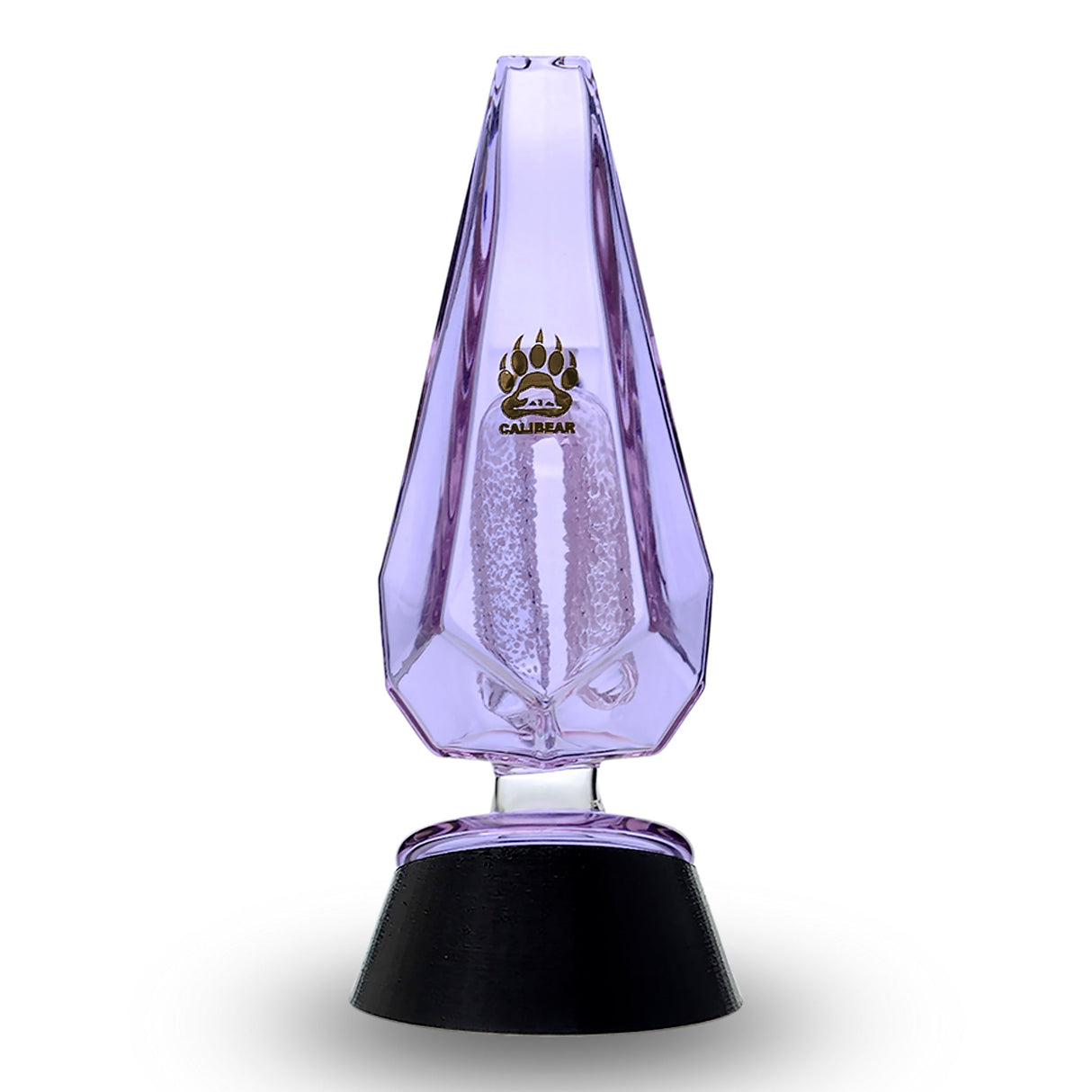 CaliBear Colored Glass Crystal Arch Puffco Peak Glass Attachment