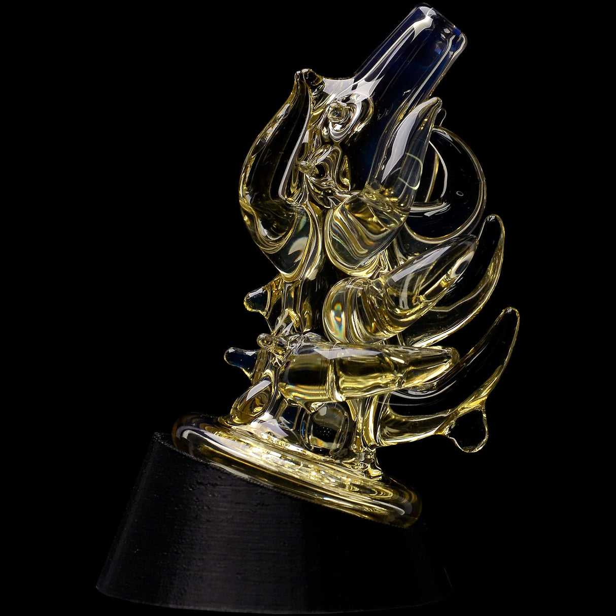 Glassic Cosmic Tentacle Puffco Peak Glass Attachment