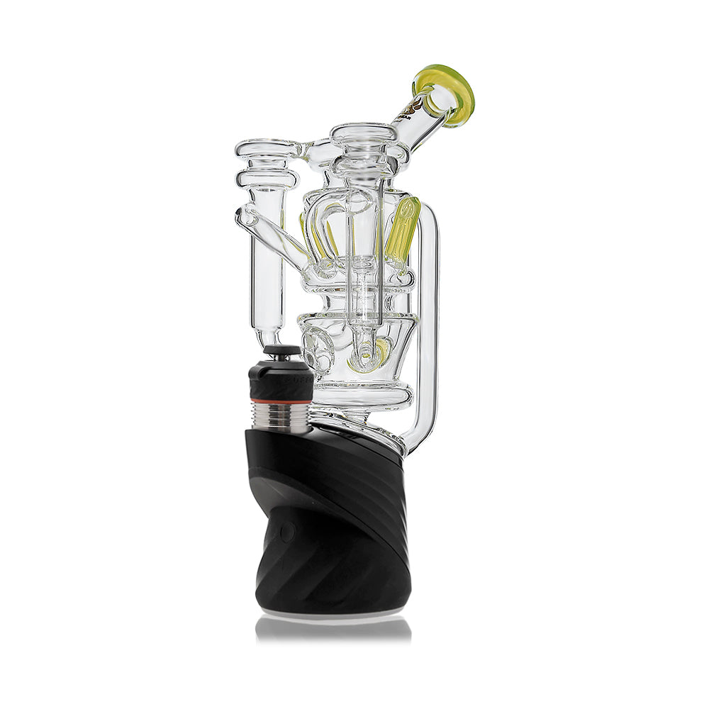 Cyclone Flow Recycler Glass Attachment For OG Peak and Peak Pro