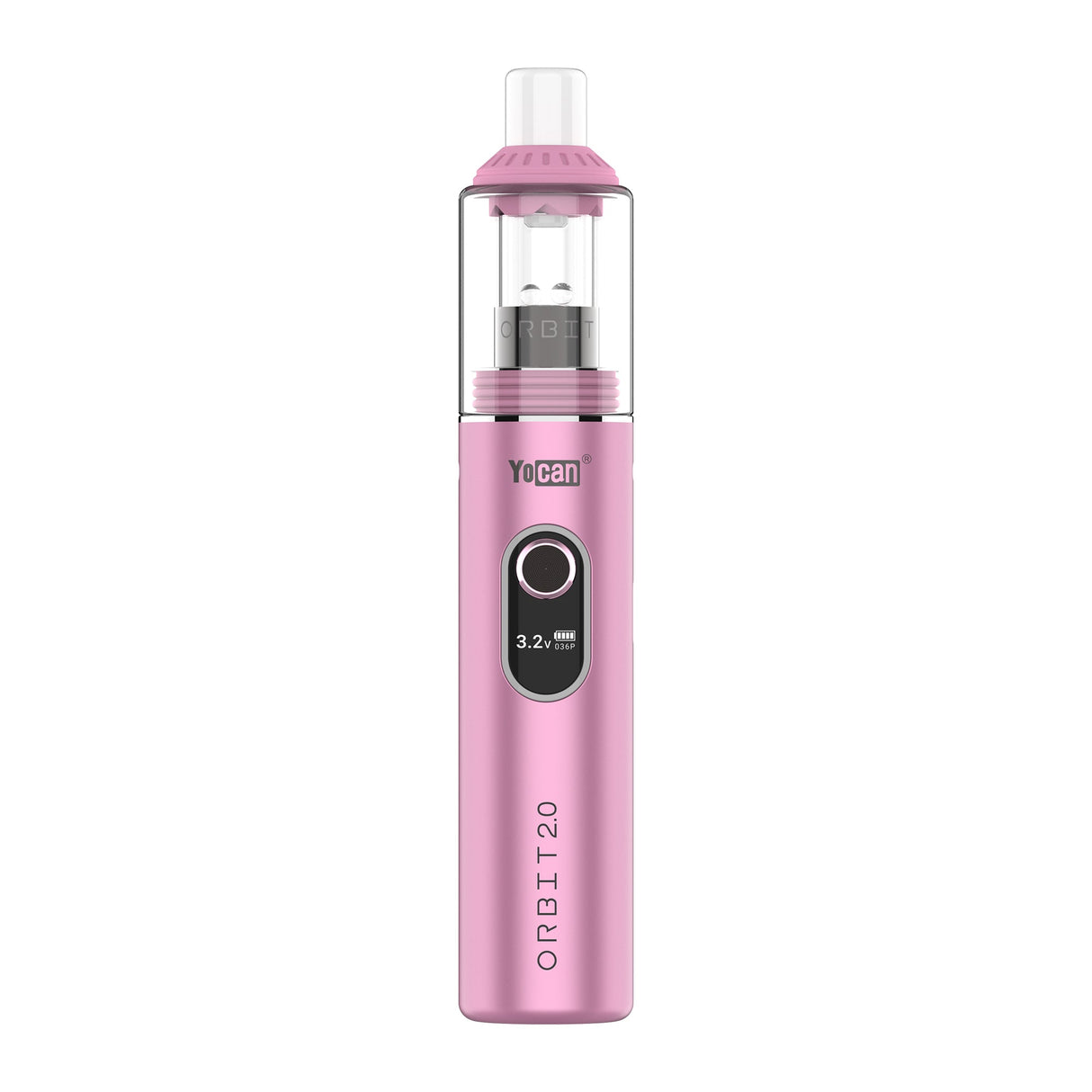 Yocan Orbit 2.0 Kit in Pink, portable concentrate vaporizer with Type-C charging