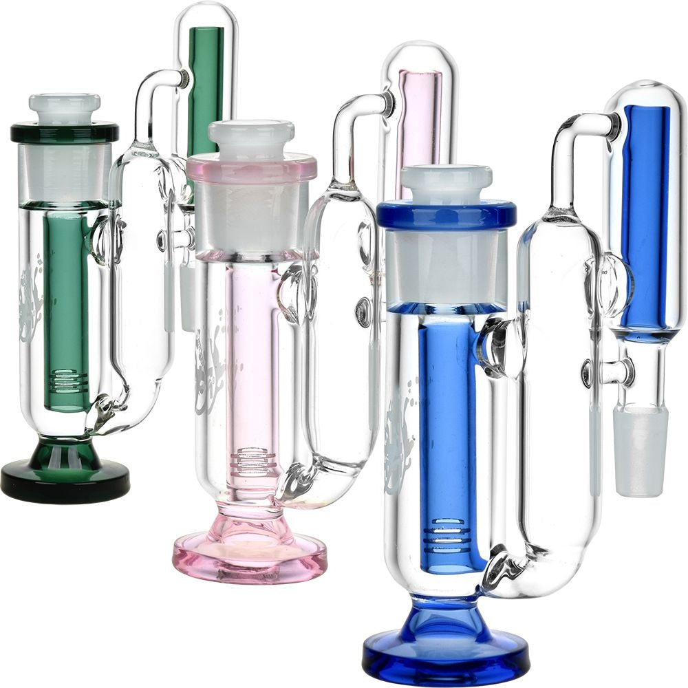 Pulsar Big Baller Recycler Ash Catcher | 6" | 14mm | 90D | Colors Vary
