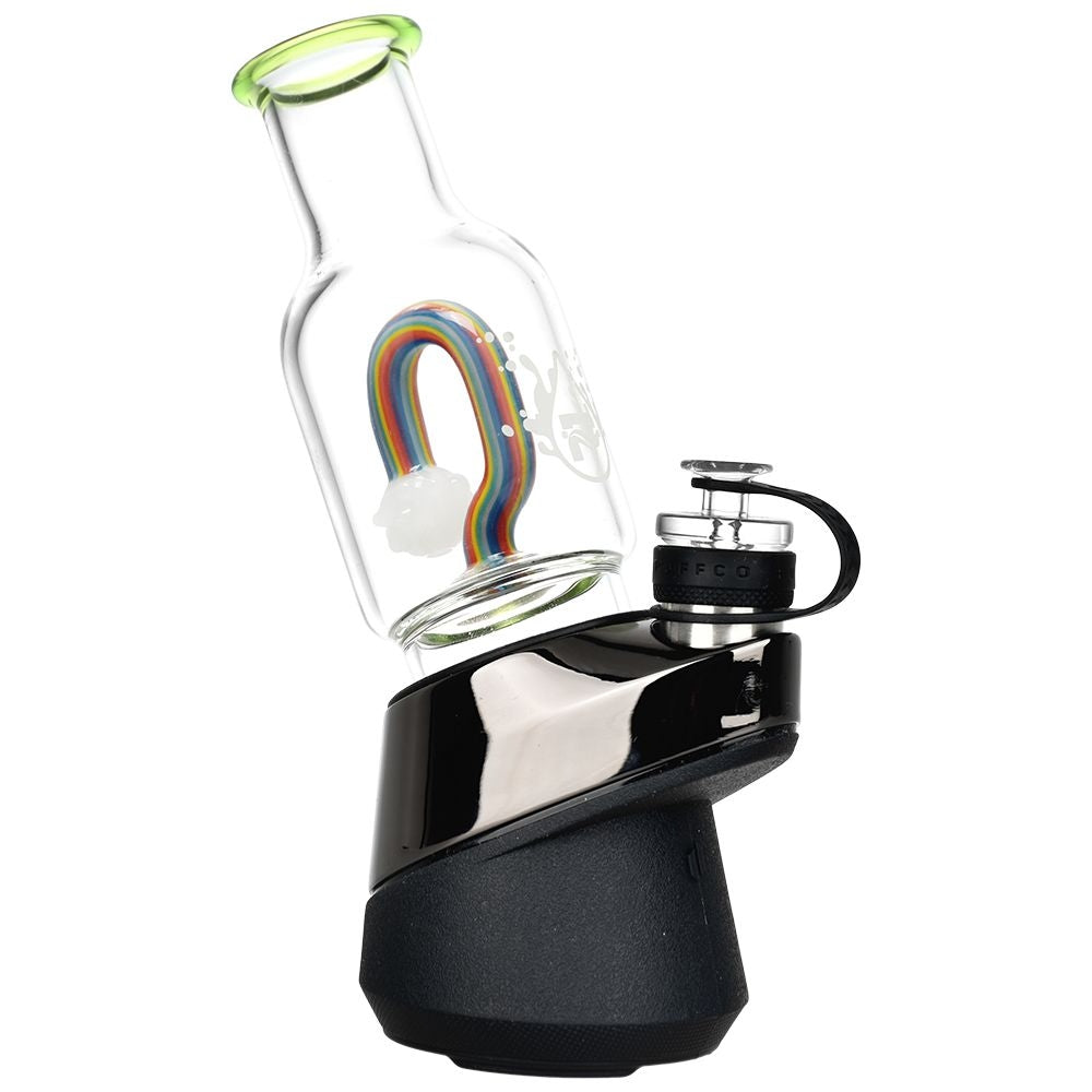 Pulsar Rainbow Resilience Bubbler Attachment for Puffco Peak/Pro | 4.75"