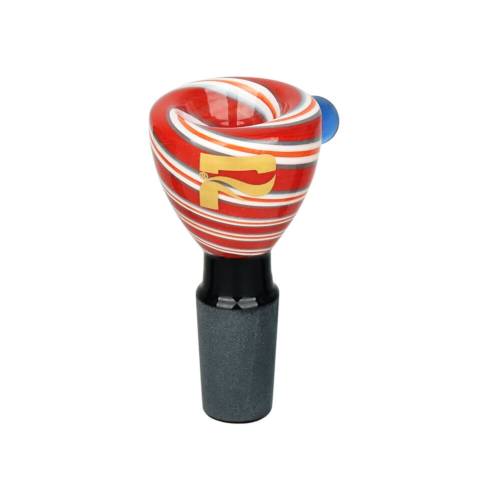 Pulsar Spiral Candy Herb Slide | 14mm M | Assorted Colors | 12 Pack