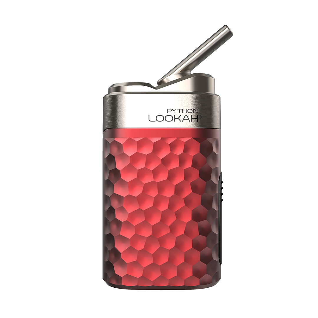 Lookah Python Vaporizer with Quartz Bucket, Portable CBD Concentrate Vape, Front View