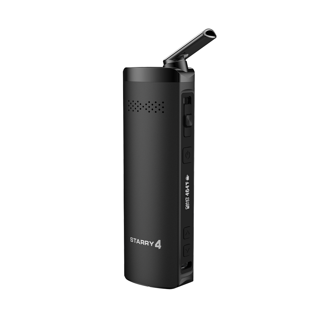 XVape XMAX Starry 4.0 in Black - Compact Dry Herb Vaporizer with Battery Power