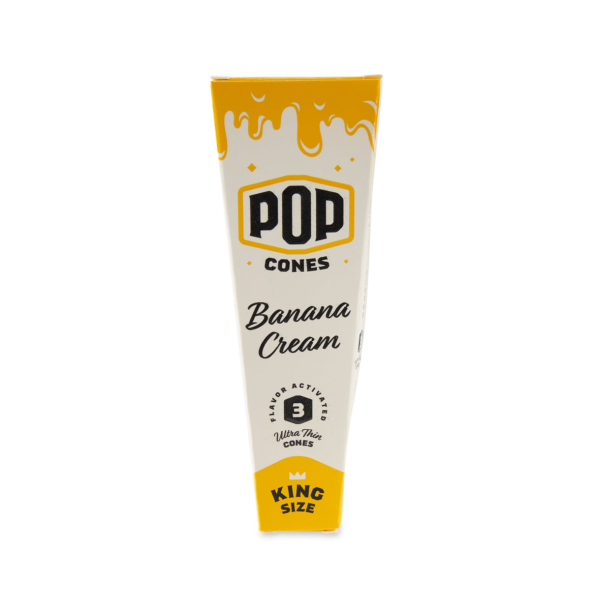 Pop Cones King Size Ultra Thin 3pk Cones - 24ct Display
