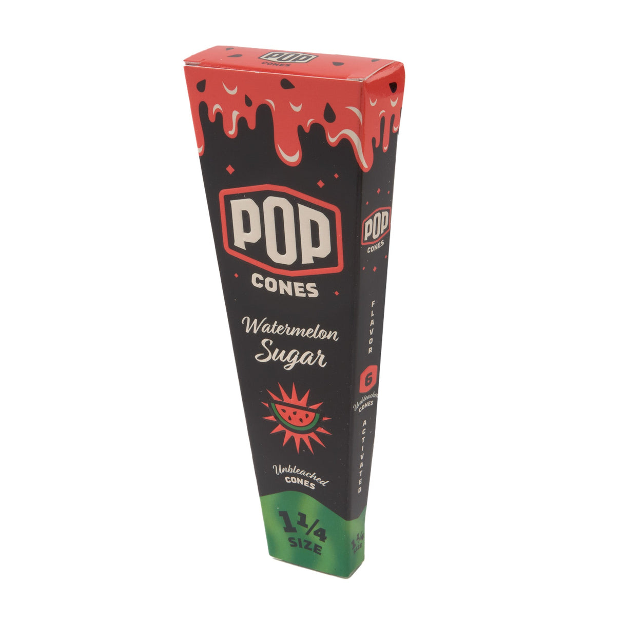 Pop Cones 1 ¼ Size Unbleached 6pk Cones – 24ct Display