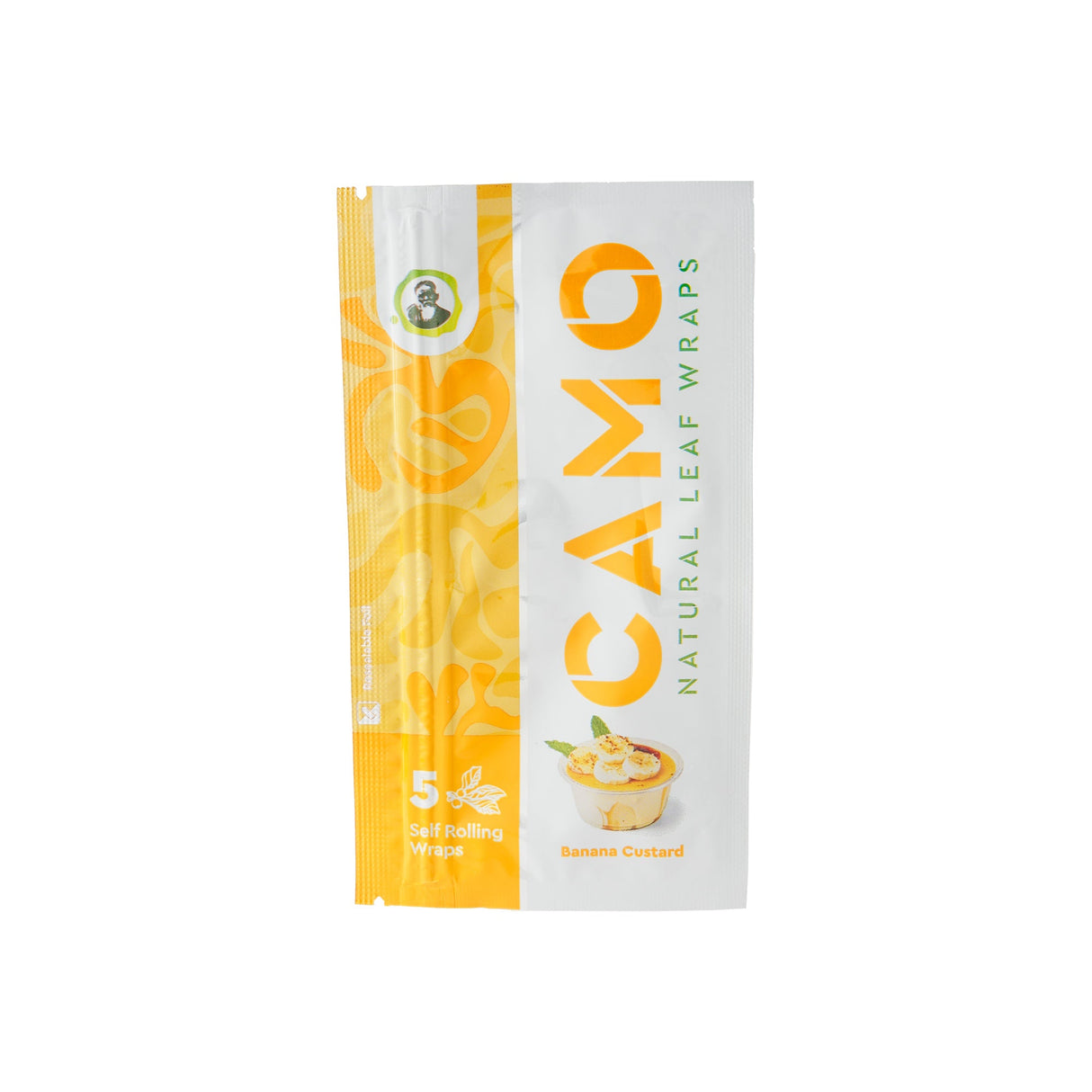 Camo Natural Leaf Wraps 5pk – 25ct