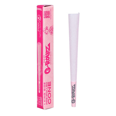 G-Rollz King Size Pink Pre-Rolled Cones 72ct - Vegan & Non-GMO